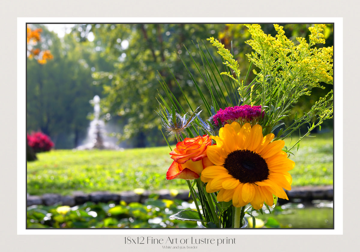 An Afternoon by the Fountain